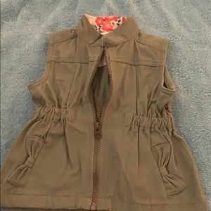 Olive vest